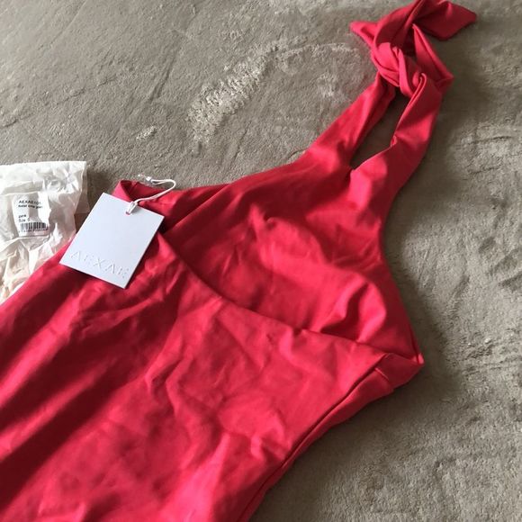 AEXAE Twist One Piece Swimsuit NWT - Picture 8 of 10